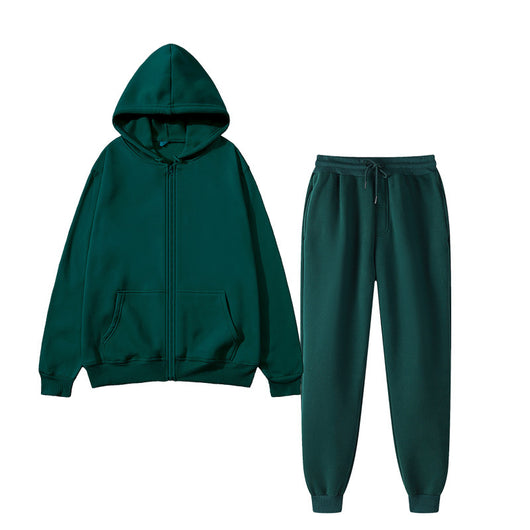 Conjunto Deportivo de Polar para Hombre Color Sólido - Image 14