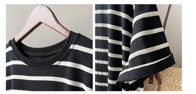 Vestido Camiseta Holgado Casual Largo Midi - Image 9