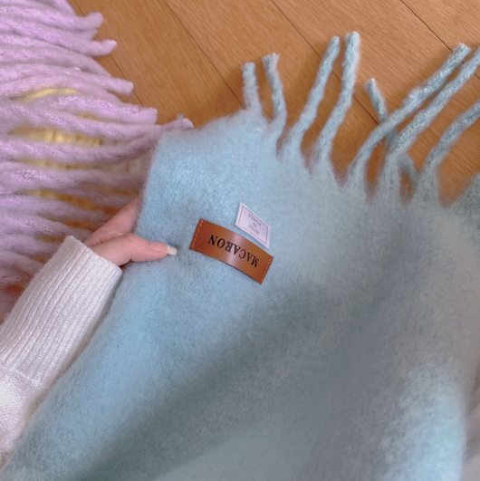 Pashmina Larga Versátil para Estudiantes - Colores Sólidos - Image 8
