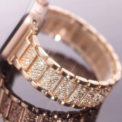 Correa de Cadena de Diamantes para Apple Watch - Compatible con Todos los Modelos - Image 15