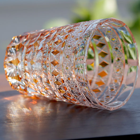 Vaso de Cristal Tallado a Mano Estilo Japonés para Whiskey y Jugos - Image 16
