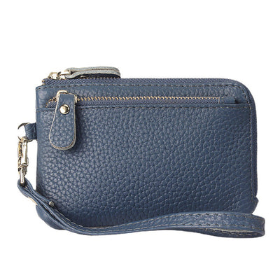 Cartera de Cuero para Mujer con Cierre de Cremallera y Monedero - Image 7