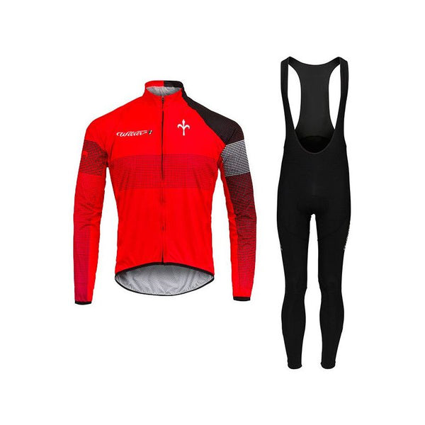 Traje de Ciclismo Invierno en Lana - Chaqueta Térmica para Bicicleta