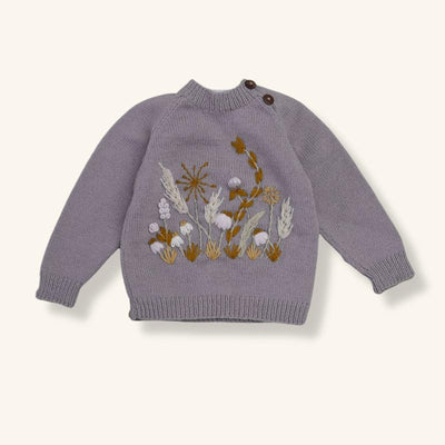 Suéter Infantil Bredal Shirley de Algodón con Bordado a Mano - Image 8