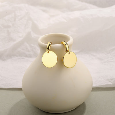 Aretes de Plata Esterlina para Mujer - Lujo Minimalista y Elegancia Moderna - Image 8