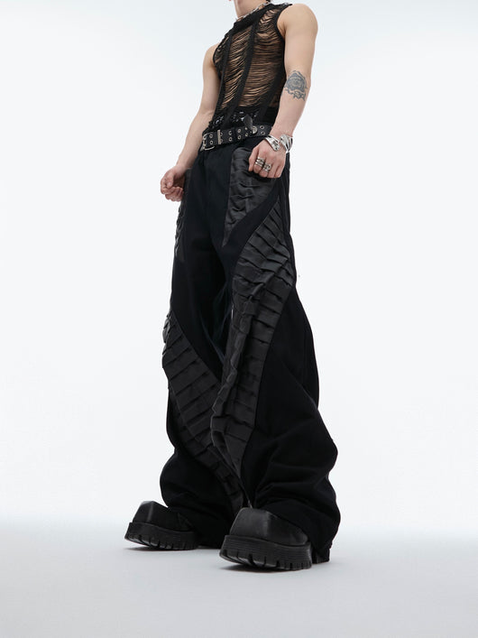 Pantalones Casuales Holgados con Costura Relajada - Image 10