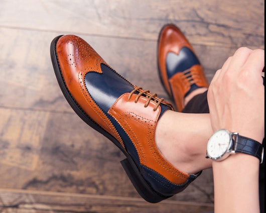 Zapatos Grandes para Hombre - Estilo Europeo y Americano - Image 8