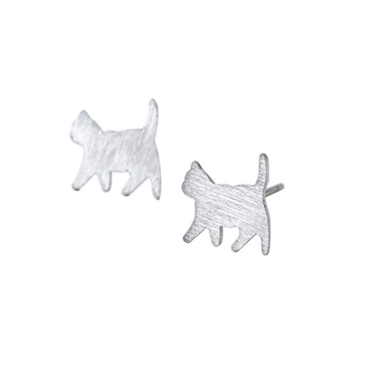 Aretes de Gato Travieso Elfo en Plata de Ley - Image 6