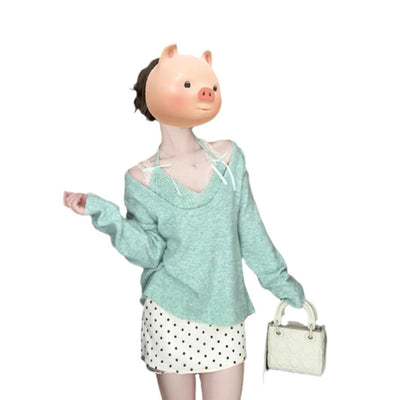 Suéter Corto Manga Larga para Mujer - Elegancia y Comodidad - Image 5