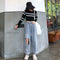 Versatile High-Waisted Wide-Leg Pants for Students
