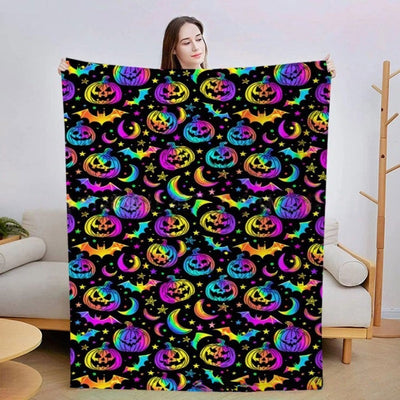 Manta de Franela con Diseños Estampados de Halloween - Image 13