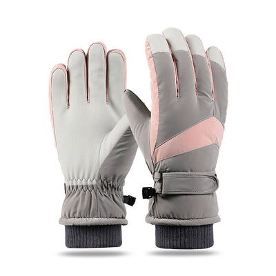 Guantes de Invierno para Parejas de Felpa Gruesa, Cálidos y Cortavientos - Image 12