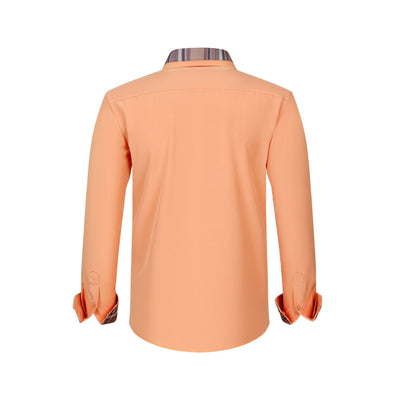 Camisa Manga Larga Hombre con Cuello Floral Patchwork - Image 38