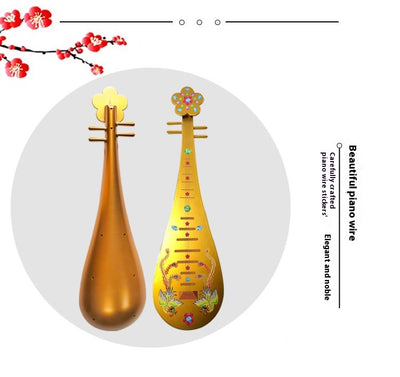 Pipa Dunhuang Simulada con Sonido - Instrumento Musical Educativo - Image 13