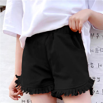 Shorts de Mezclilla de Moda para Niños Grandes - Colores Vibrantes - Image 8
