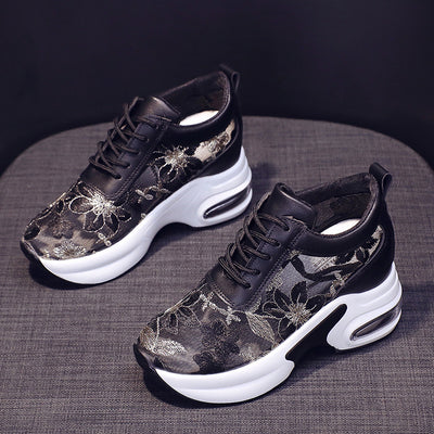 Zapatos Deportivos Casual con Malla y Encaje - Colección Primavera - Image 4