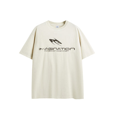 Camiseta Holgada Lavada Efecto Brillante para Hombre - Image 14