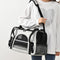 Transportín Diagonal para Mascotas - Bolsa Portátil de Un Hombro