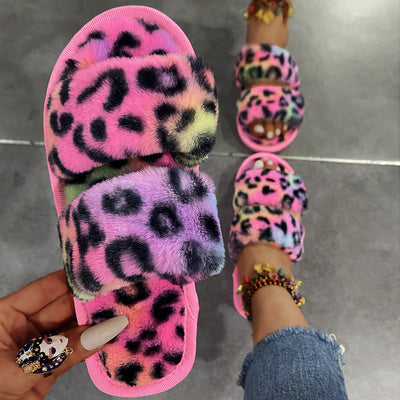 Pantuflas Peluche Leopardo para Casa - Cómodas y Acogedoras - Image 4