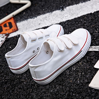 Zapatillas Canvas Combinadas para Mujer - Transpirables y Cómodas - Image 8