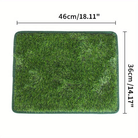 Tapete Sanitario de Pasto Artificial para Perros y Gatos - Entrenamiento Lavable y Reutilizable - Image 2