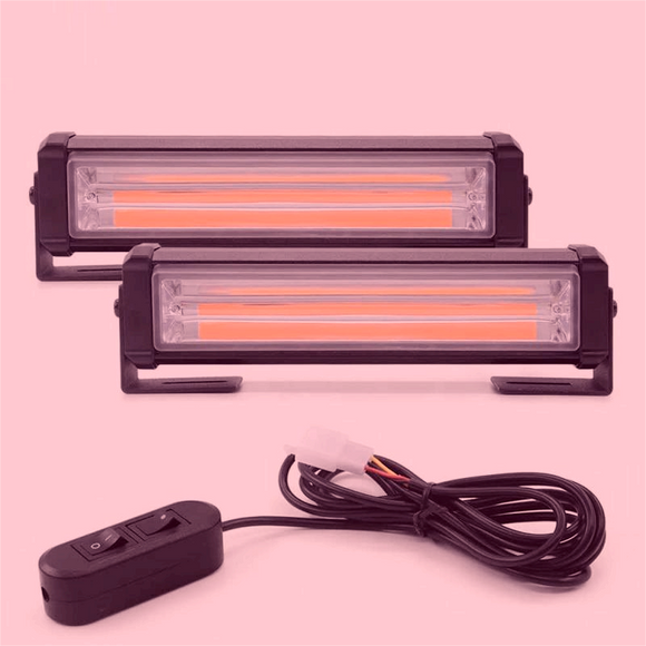 Luz Estroboscópica Dual de Red Profesional