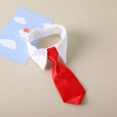 Babero Elegante para Mascotas Estilo Gentleman con Toalla Absorbente - Image 14
