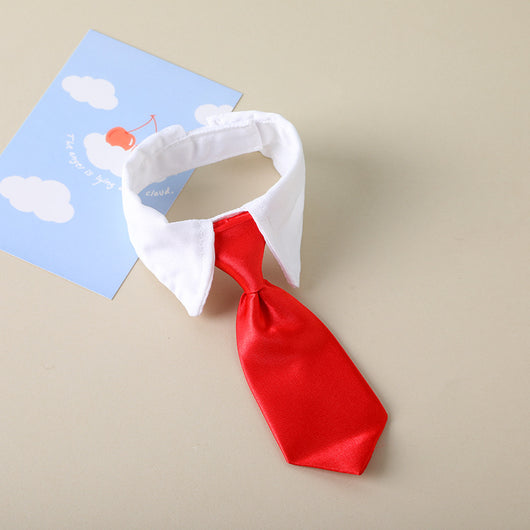 Babero Elegante para Mascotas Estilo Gentleman con Toalla Absorbente - Image 14