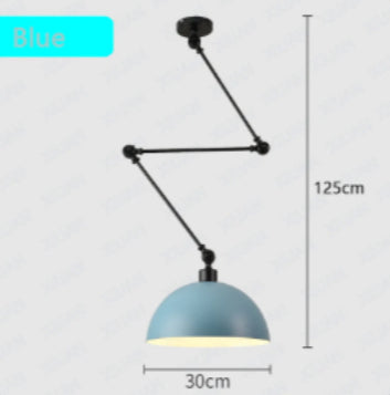 Lámpara Colgante Ajustable Nórdica Minimalista - Diseño Moderno para Comedor y Dormitorio - Image 16