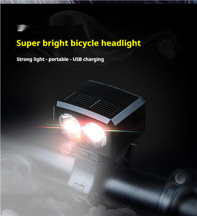 Luz Frontal LED para Bicicleta de Montaña con Carga USB - Image 9