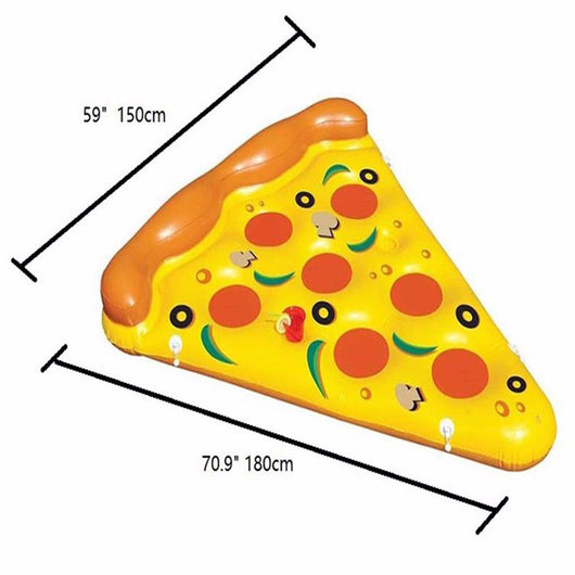 Colchón Flotante Inflable de Pizza para Piscina - Image 7