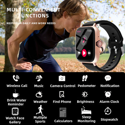 Reloj Inteligente con Monitor de Frecuencia Cardíaca y Presión Arterial - Image 10