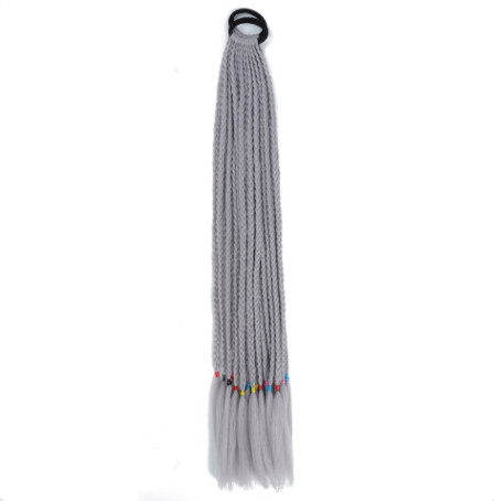Peluca de Coleta Trenzada 24 Pulgadas 50g - Estilo Dreads - Image 3