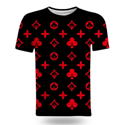 Camiseta Casual de Hombre con Impresión 3D Efecto Verano - Image 4