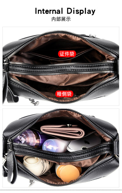 Bolso de Cuero Suave para Mamá - Diseño Minimalista y Versátil - Image 22