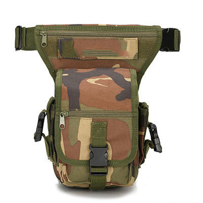 Bolsa Táctica Cruzada para Pierna - Diseño Camuflaje Profesional - Image 9