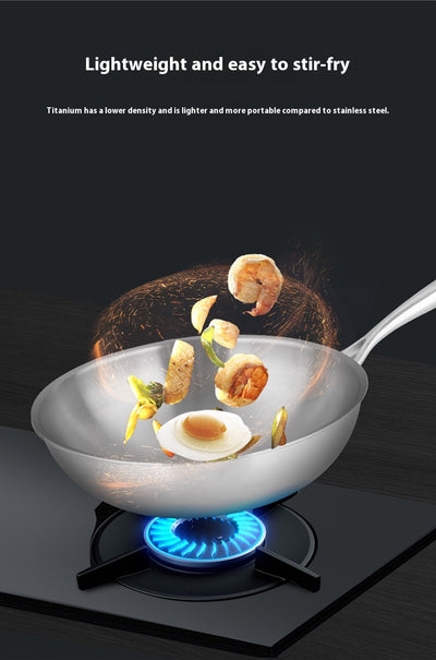 Olla para Sopa Titanio Puro Lujo Ligero sin Recubrimiento - Image 7