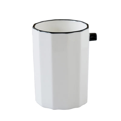 Taza Vikinga de Cerámica Artesanal con Rayas Vintage - Image 9