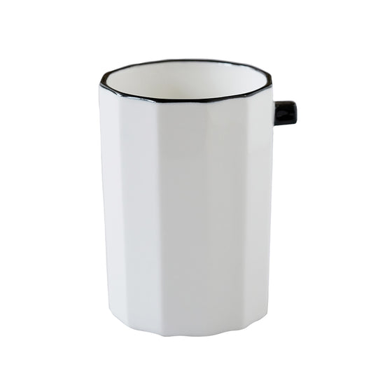 Taza Vikinga de Cerámica Artesanal con Rayas Vintage - Image 9