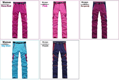 Pantalones de Escalada Transpirables Impermeables Slim Fit - Image 28