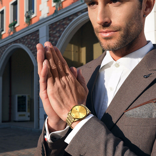 Reloj de Acero Inoxidable para Hombre - Cuarzo Resistente al Agua - Image 9