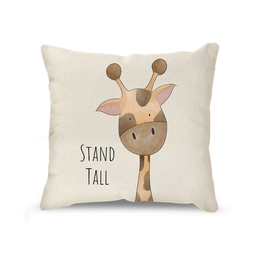 Funda de Almohada Decorativa Leoncito Adorable - Estilo Nórdico en Lino - Image 17