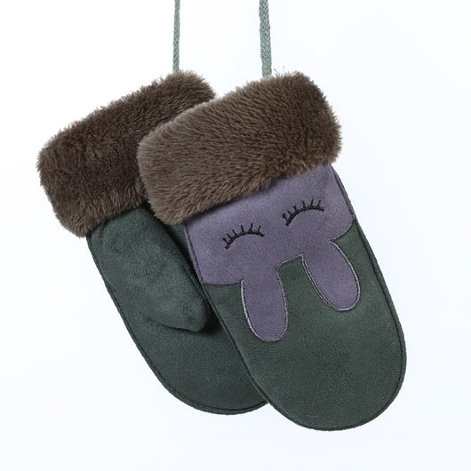 Manoplas Infantiles Cálidas con Bordados Adorables - Image 6