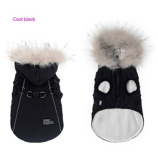 Abrigo Impermeable para Perros con Forro Polar - Invierno y Otoño - Image 2