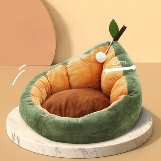 Cama Cálida y Acogedora para Gatos y Perros Pequeños - Nido de Algodón Suave - Image 4