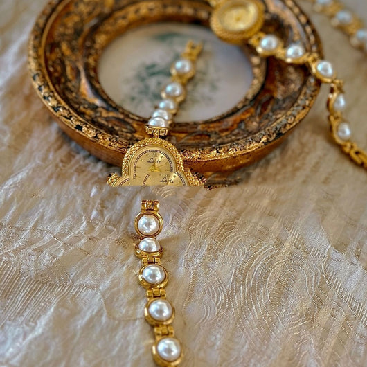 Reloj Pulsera Perla Lujo Clásico - Elegancia Atemporal - Image 12