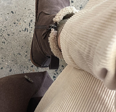 Botas de Nieve Cálidas con Forro de Lana - Comodidad Extrema - Image 5