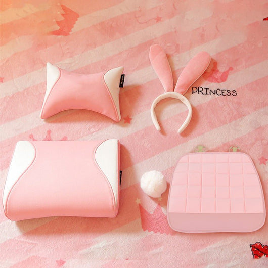 Silla Gamer Rosa para Computadora - Comodidad y Estilo - Image 8