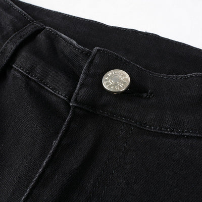 Jeans Rotos con Parches Elásticos de Moda - Image 7