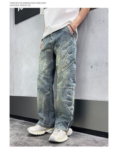 Jeans con Estructura Anticolisión de Sello Tridimensional en Acero - Image 12